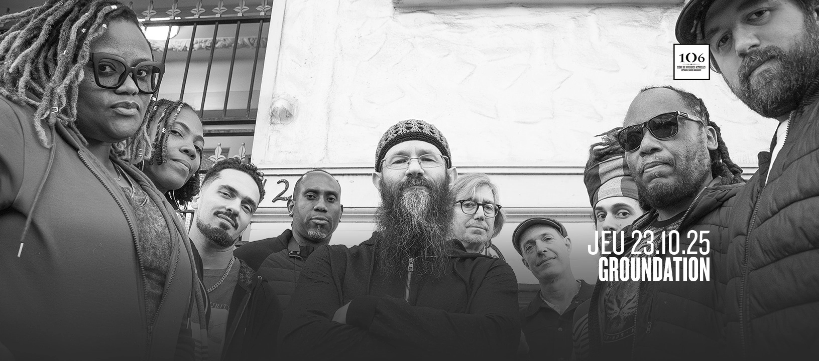 Billets Groundation (Le 106 - Rouen)