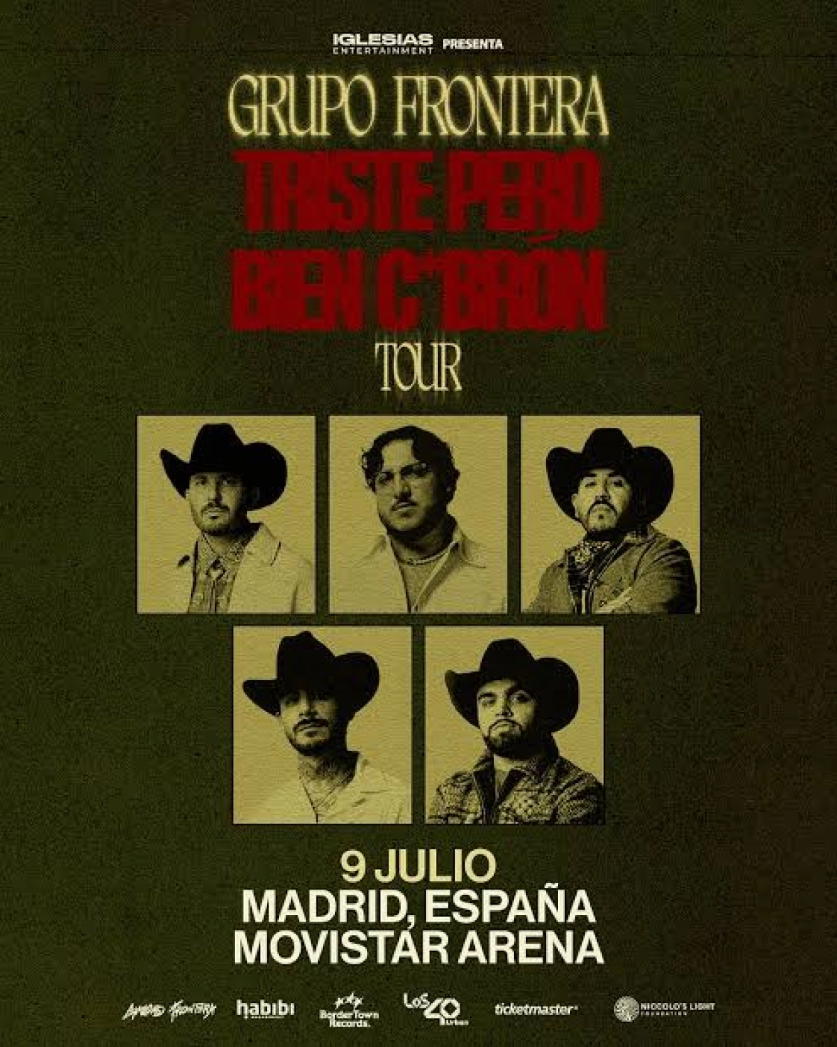Grupo Frontera en Movistar Arena Madrid Tickets