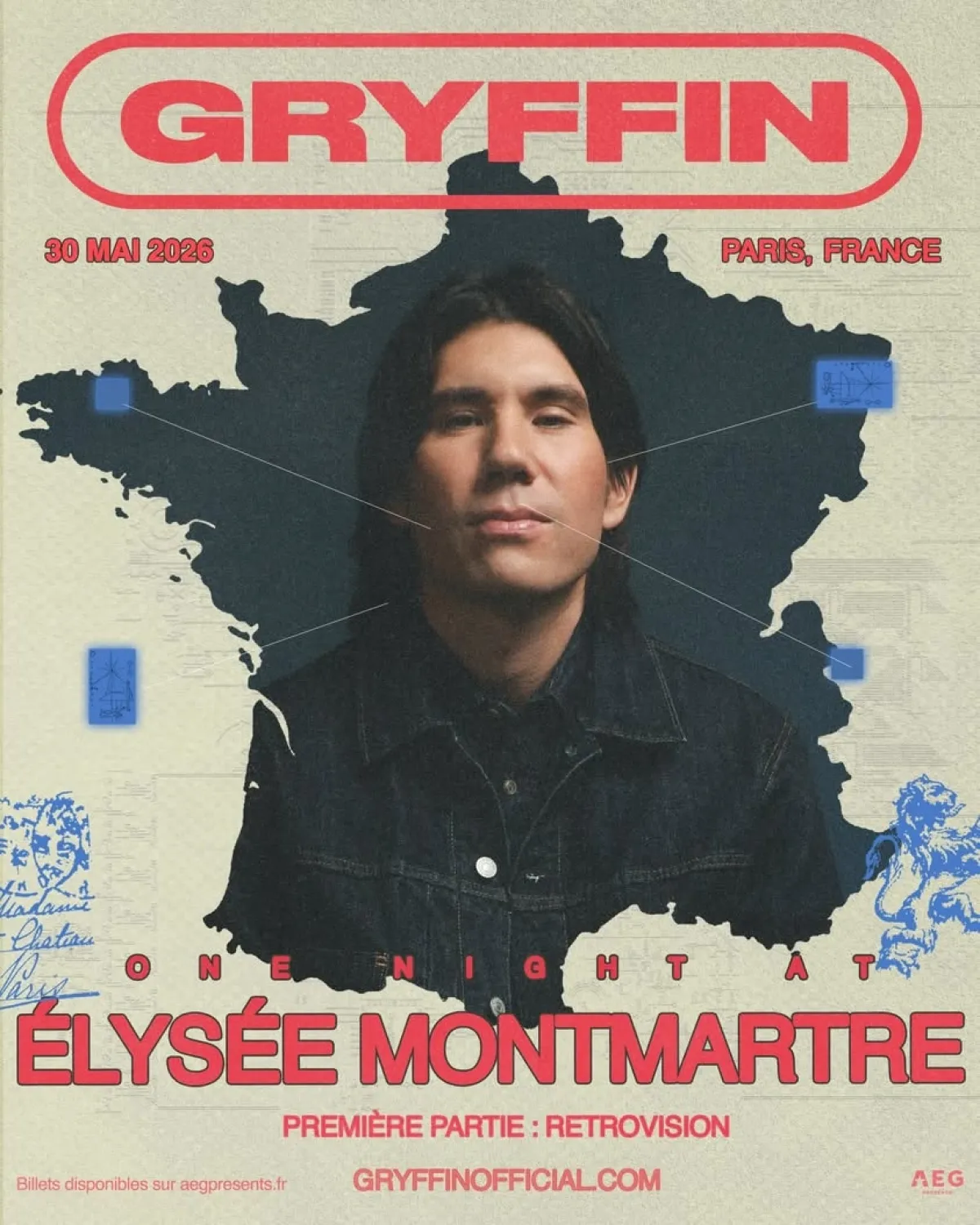 Billets Gryffin (Elysee Montmartre - Paris)