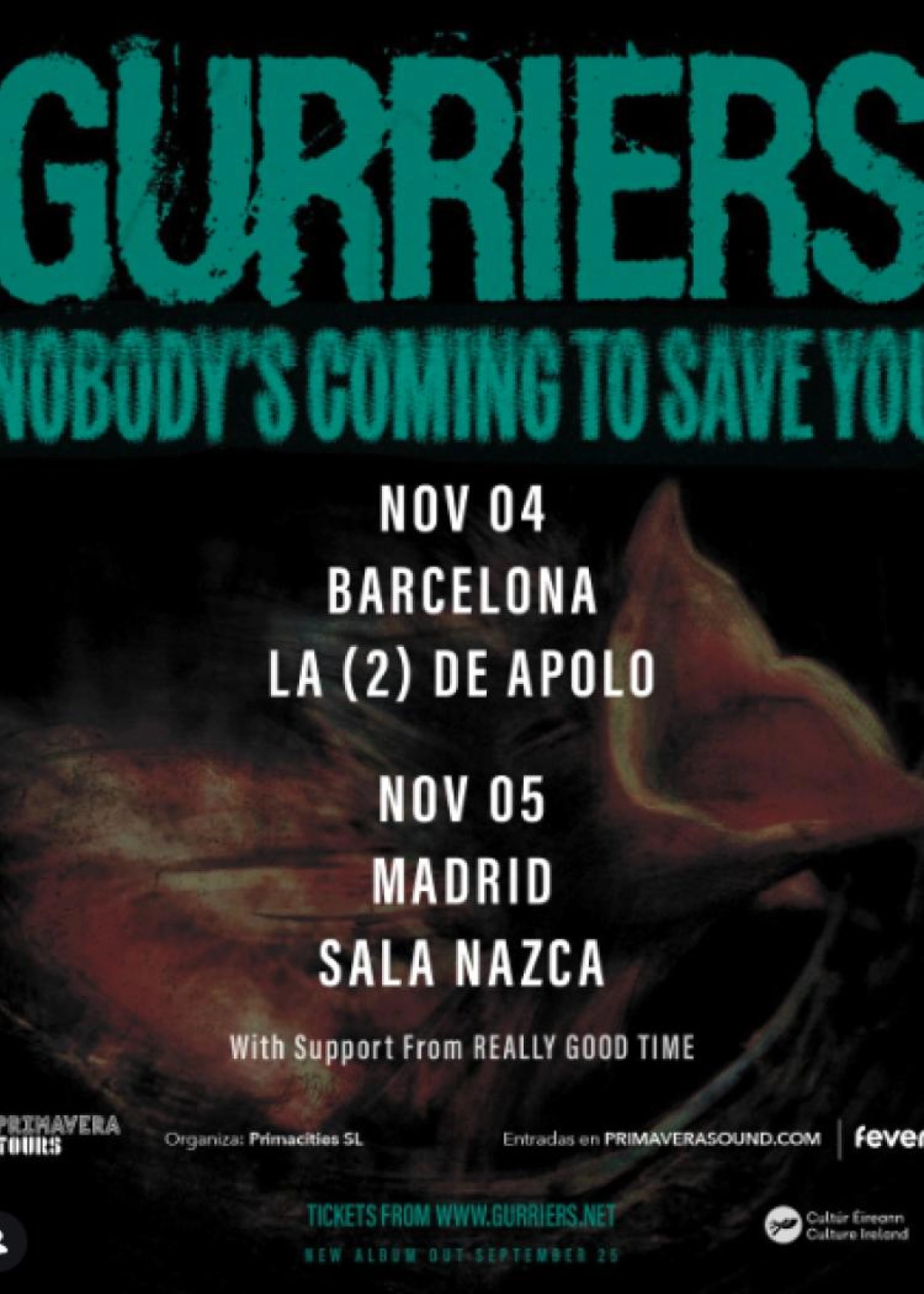 Gurriers at Sala Nazca Tickets