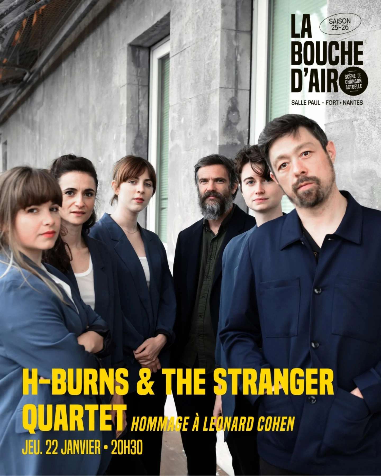 Billets H-Burns (La Bouche d'Air - Nantes)