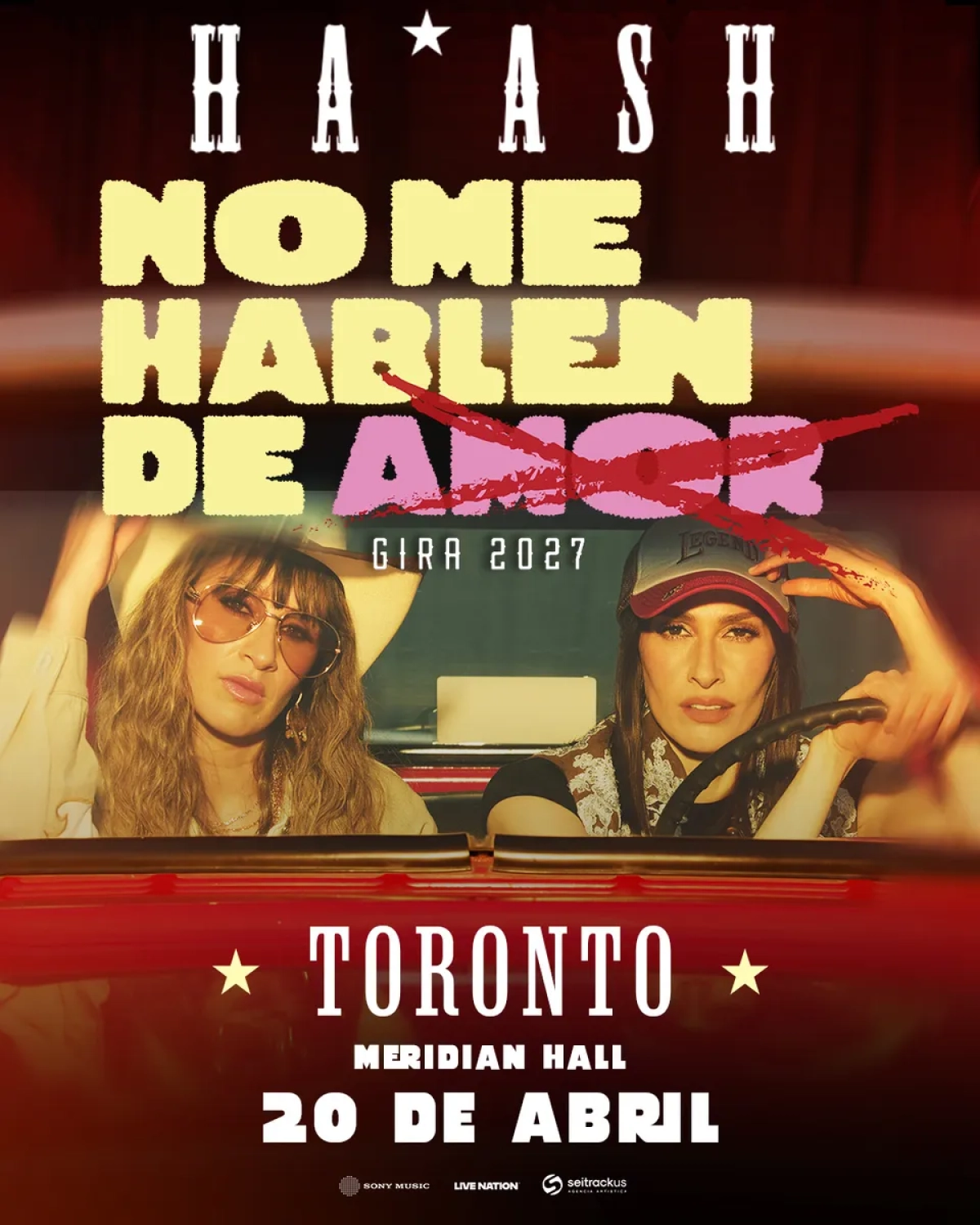 Ha*Ash at Meridian Hall Tickets