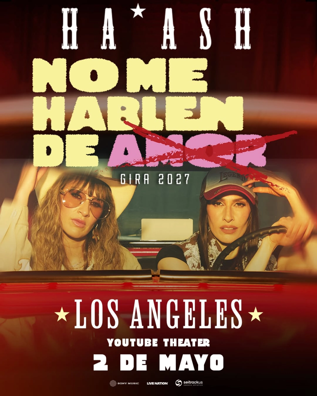 Ha*Ash at Youtube Theater Tickets