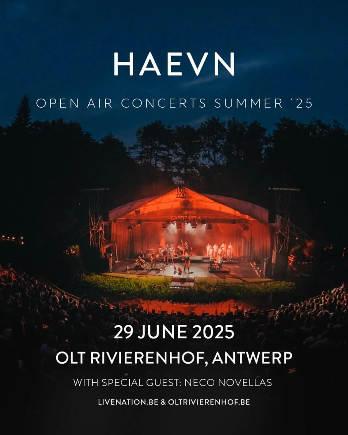 Billets Haevn (OLT Rivierenhof - Anvers)