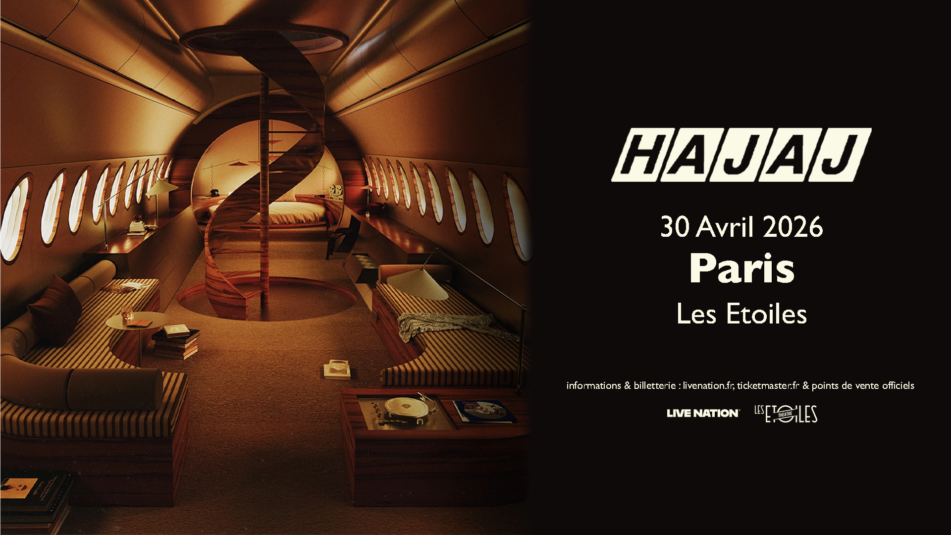 Hajaj en Les Etoiles Tickets