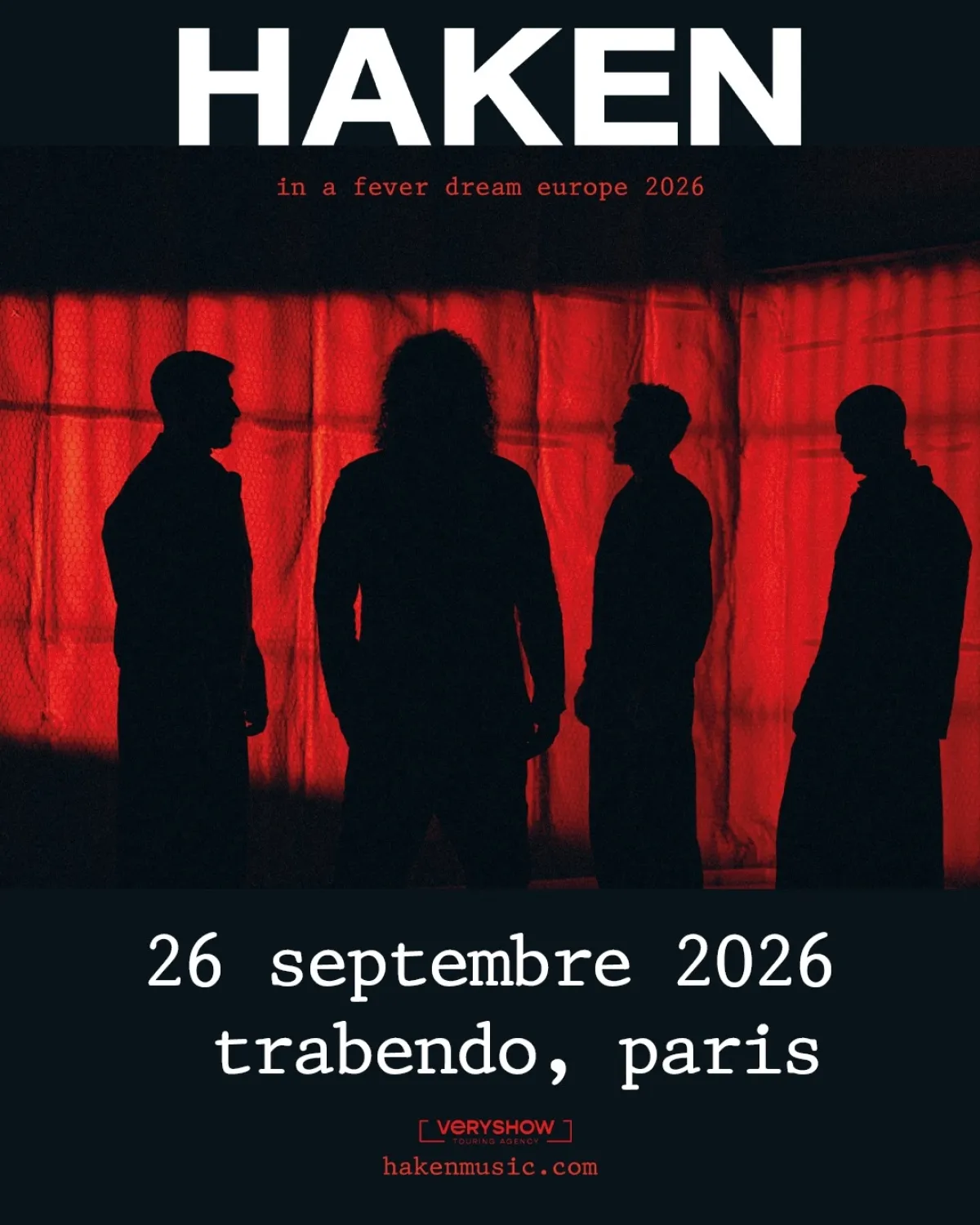 Haken at Le Trabendo Tickets