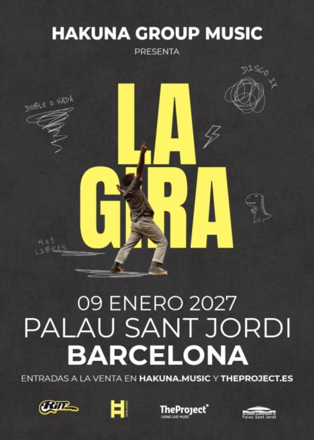 Hakuna Group Music al Palau Sant Jordi Tickets