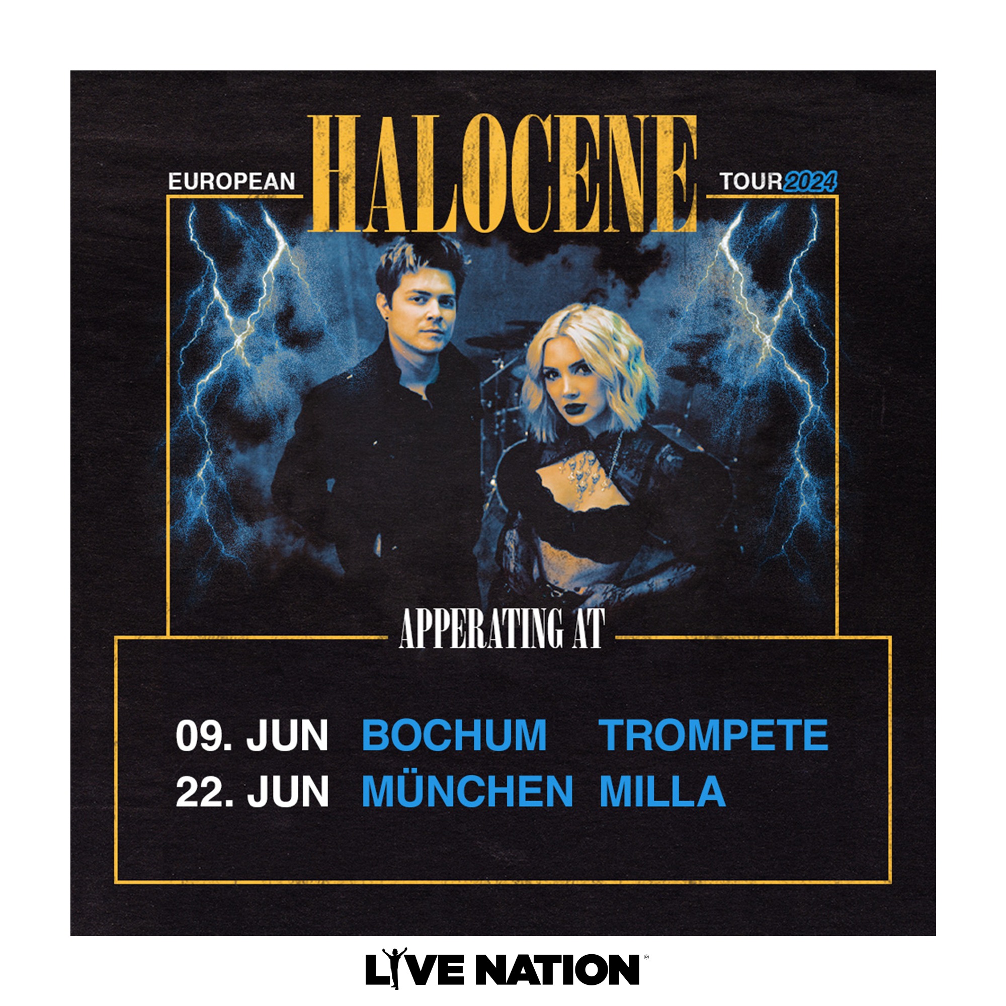 Halocene en Die Trompete Bochum Tickets