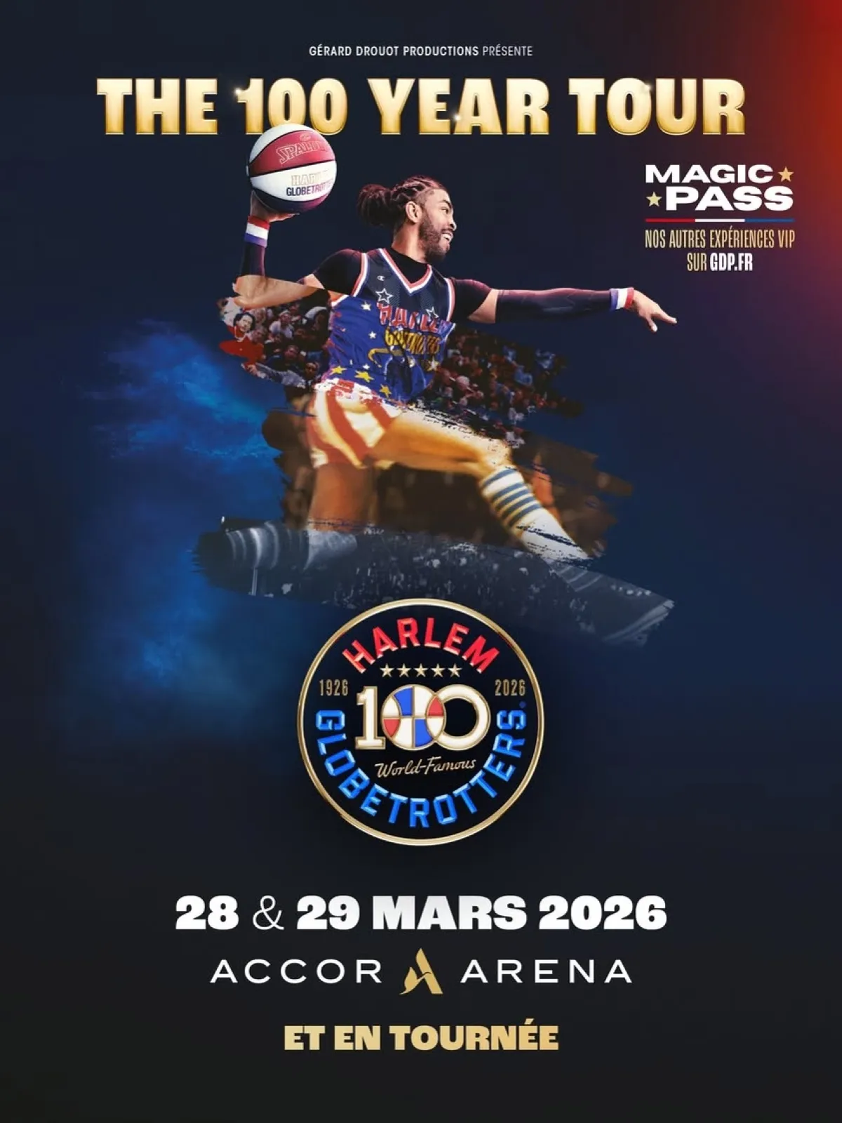 Billets Harlem Globetrotters (Accor Arena - Paris)
