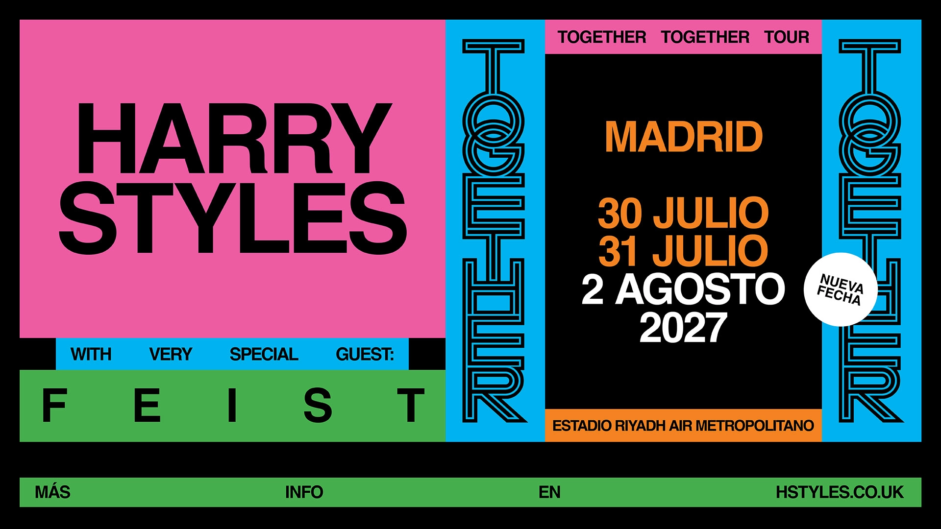 Harry Styles en Civitas Metropolitano Tickets