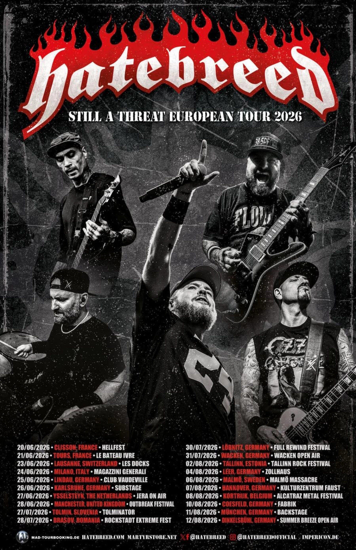 Hatebreed at Garage Saarbrücken Tickets