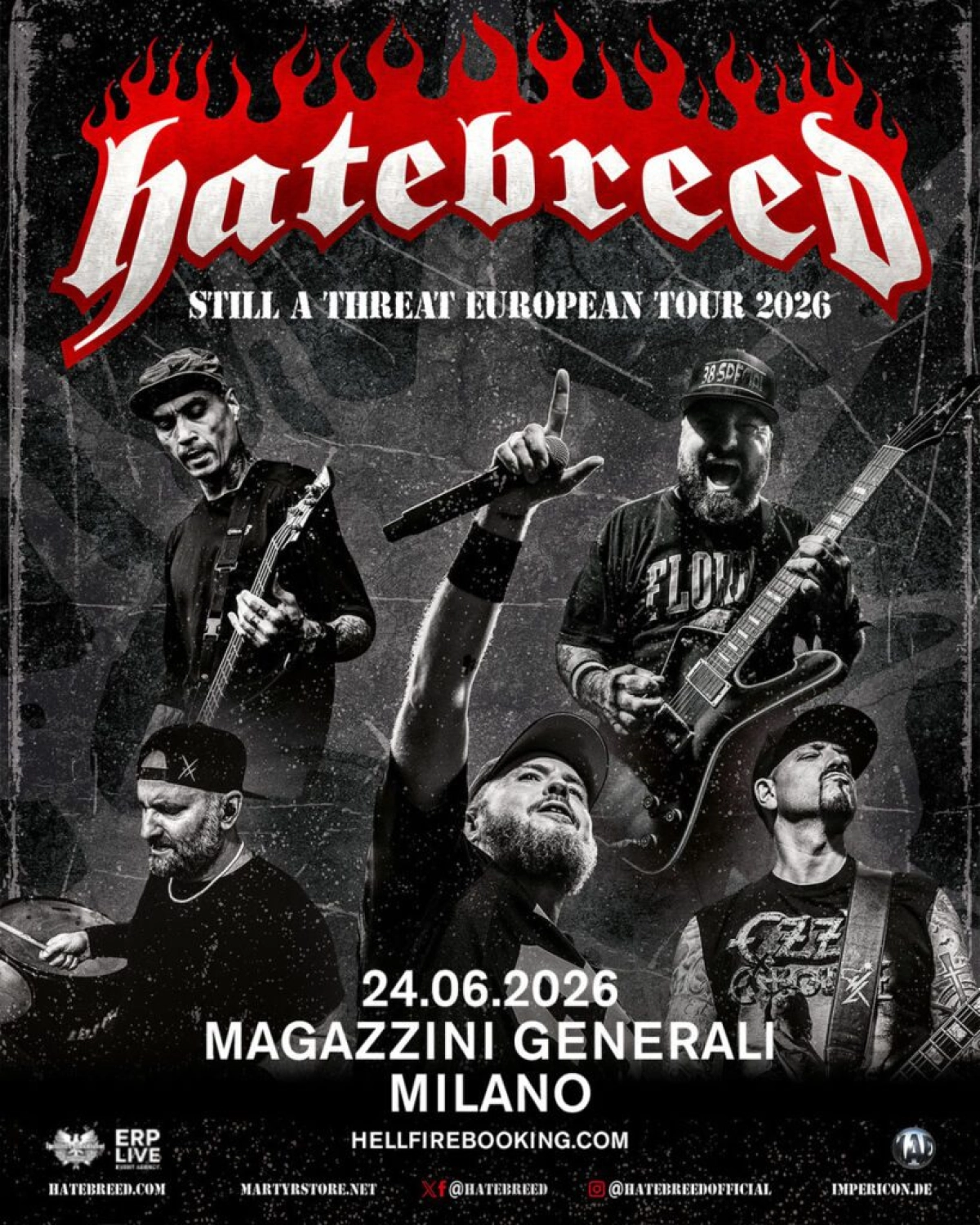 Billets Hatebreed (Magazzini Generali - Milan)