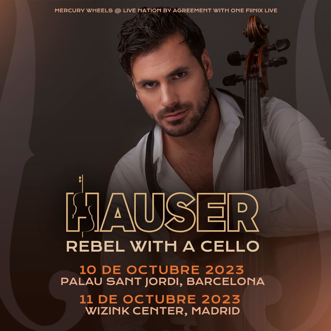 Billets Hauser - Rebel With A Cello (WiZink Center - Madrid)