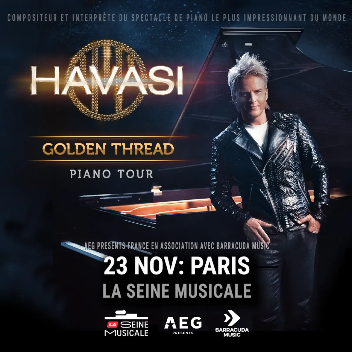 Billets Havasi (La Seine Musicale - Paris)