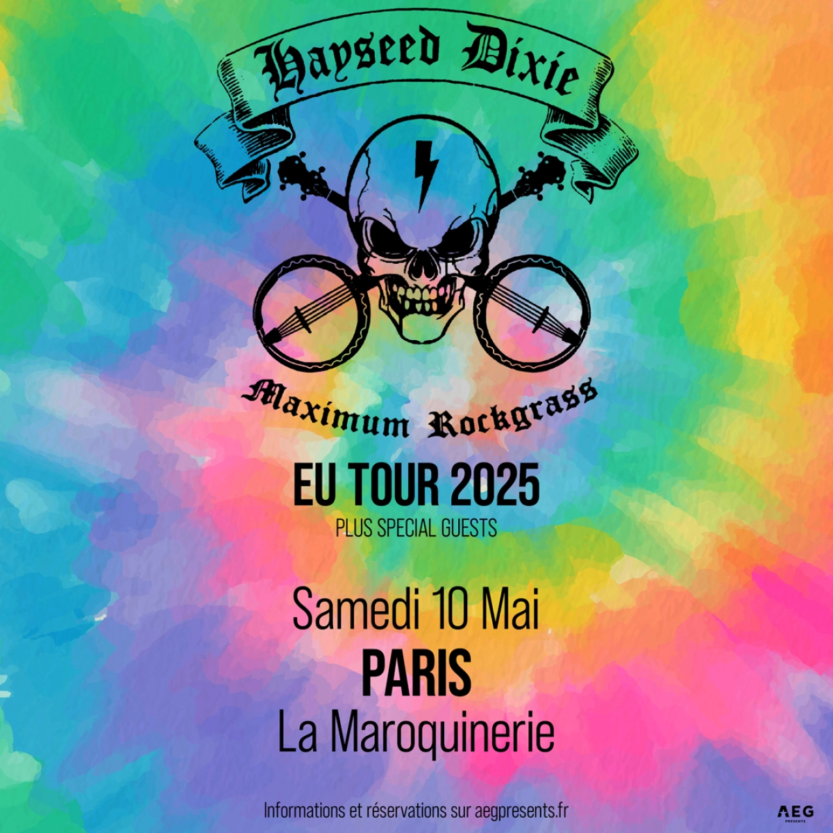Billets Hayseed Dixie (La Maroquinerie - Paris)