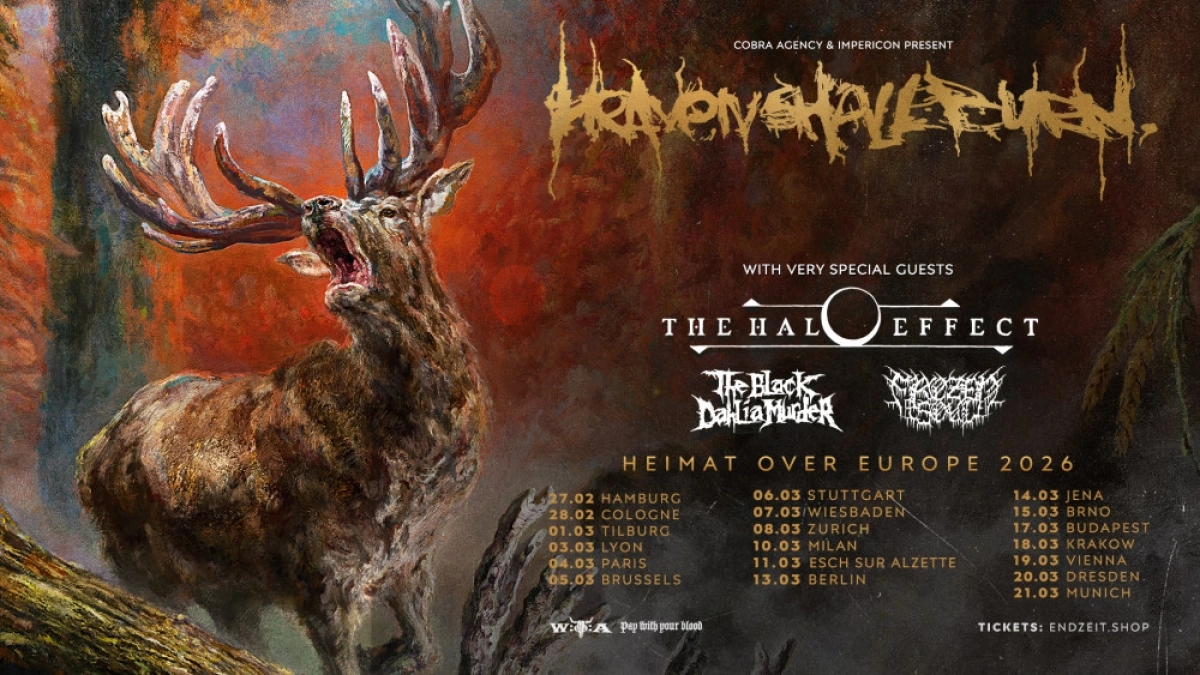 Billets Heaven Shall Burn (The Academy - Dublin)