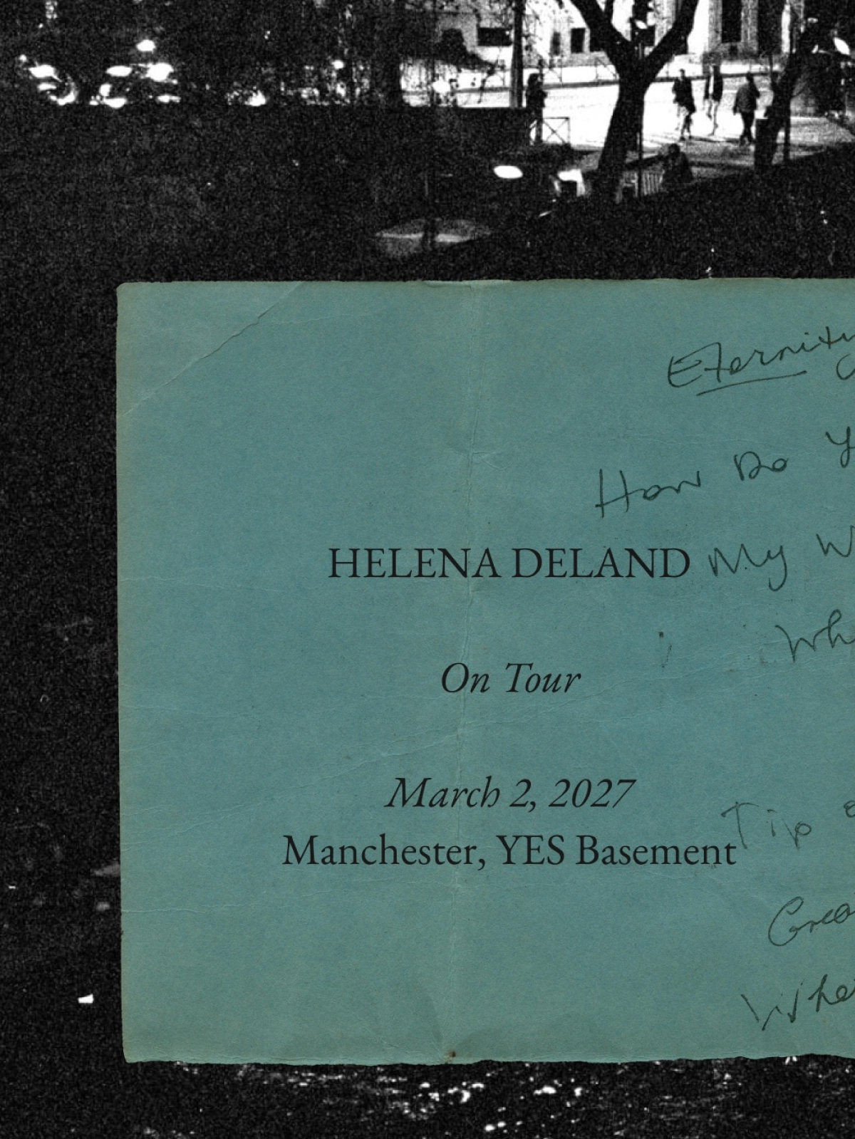 Helena Deland in der YES Manchester Tickets