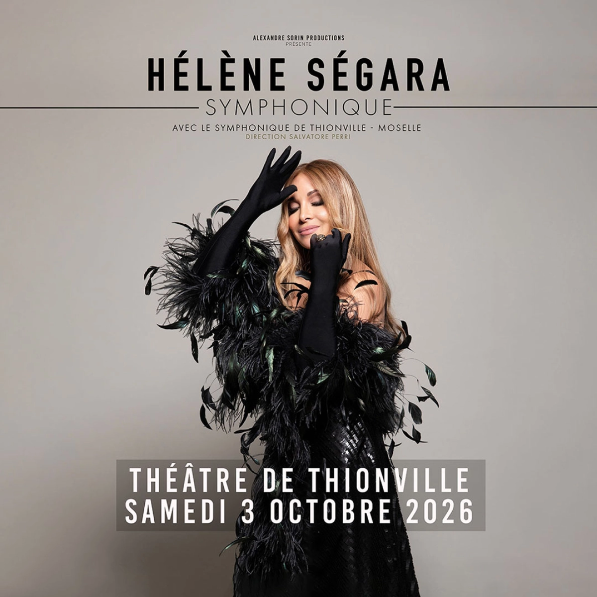 Helene Segara at Theatre de Thionville Tickets