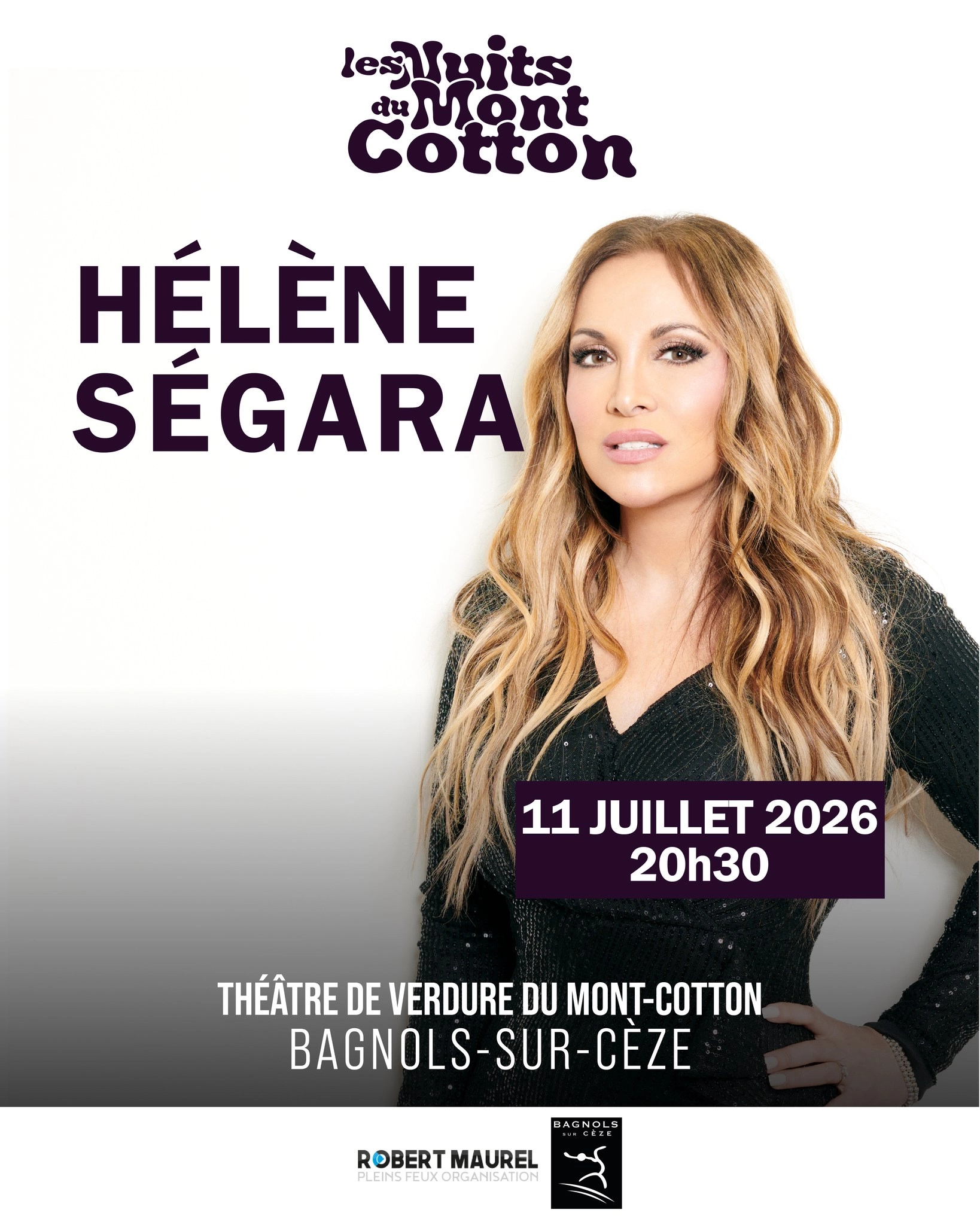 Billets Helene Segara (Theatre De Verdure Du Mont Cotton - Bagnols Sur Ceze)