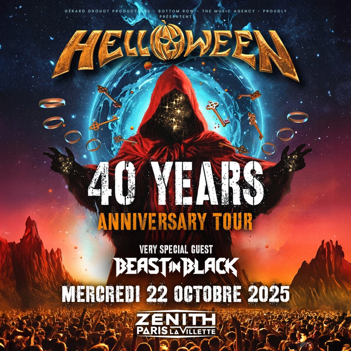 Billets Helloween (Zenith Paris - Paris)