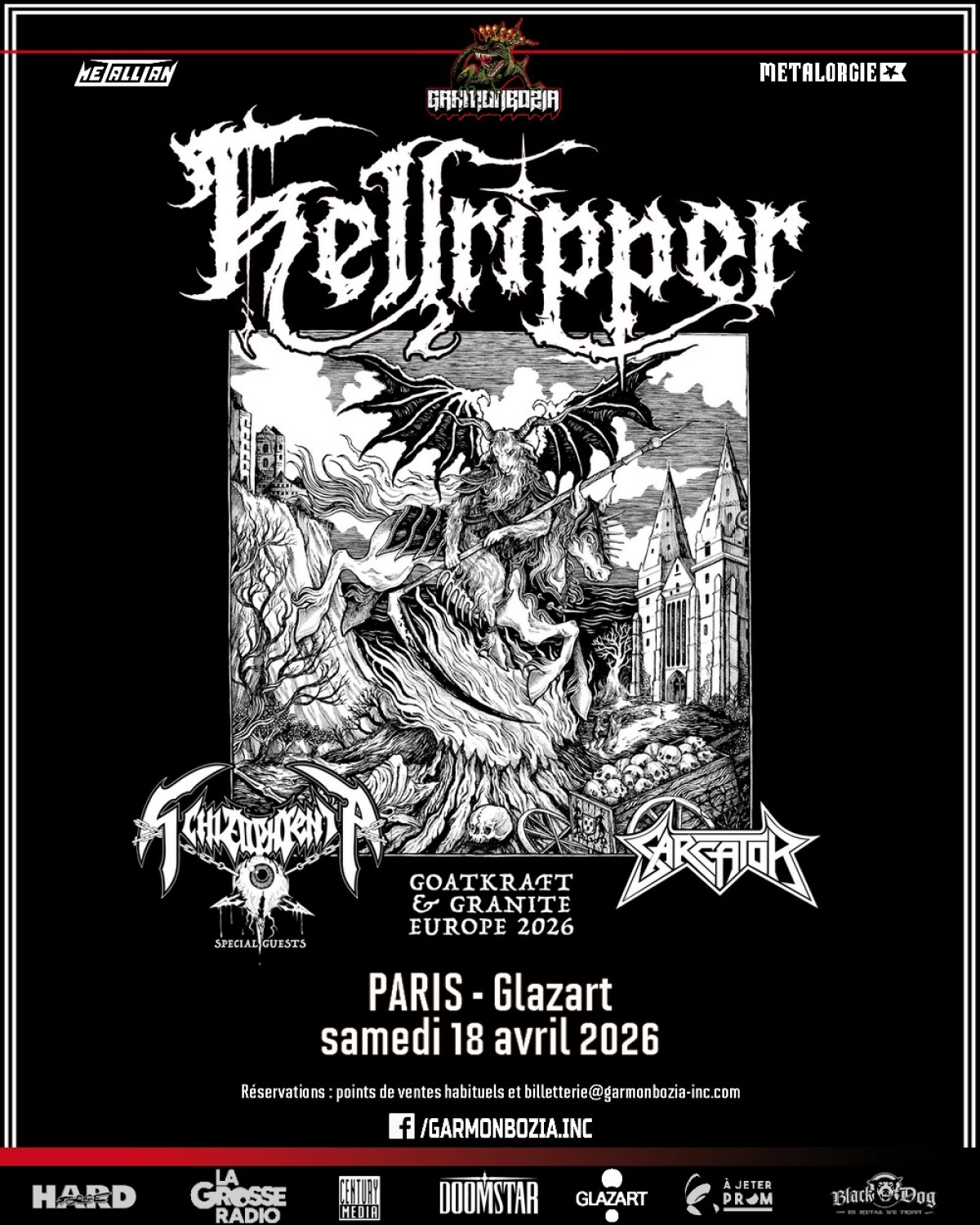 Hellripper in der Glazart Tickets