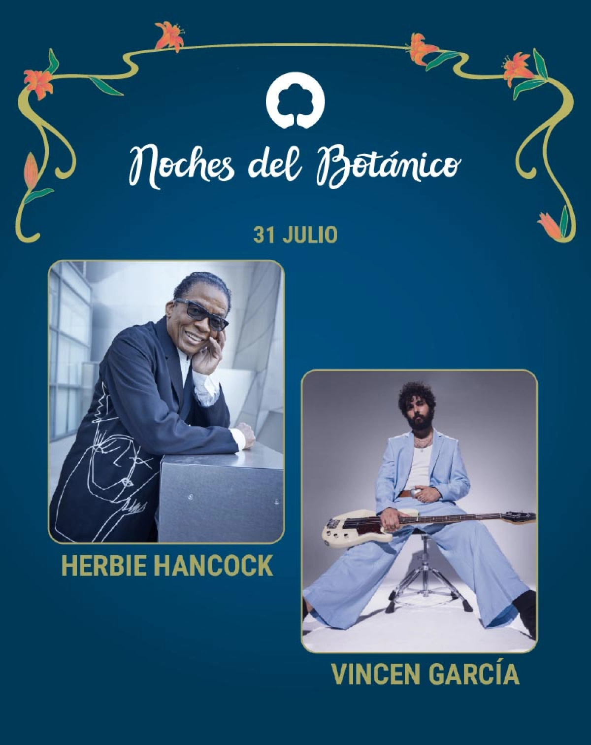Herbie Hancock - Vincen García at Real Jardin Botanico Tickets