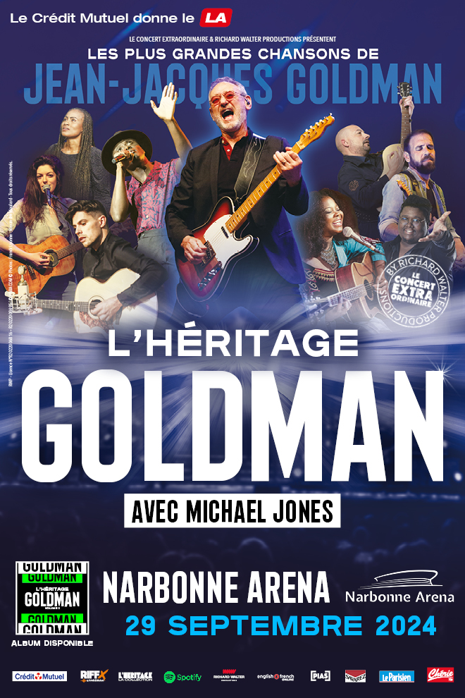 Billets Heritage Goldman (Narbonne Arena - Narbonne)