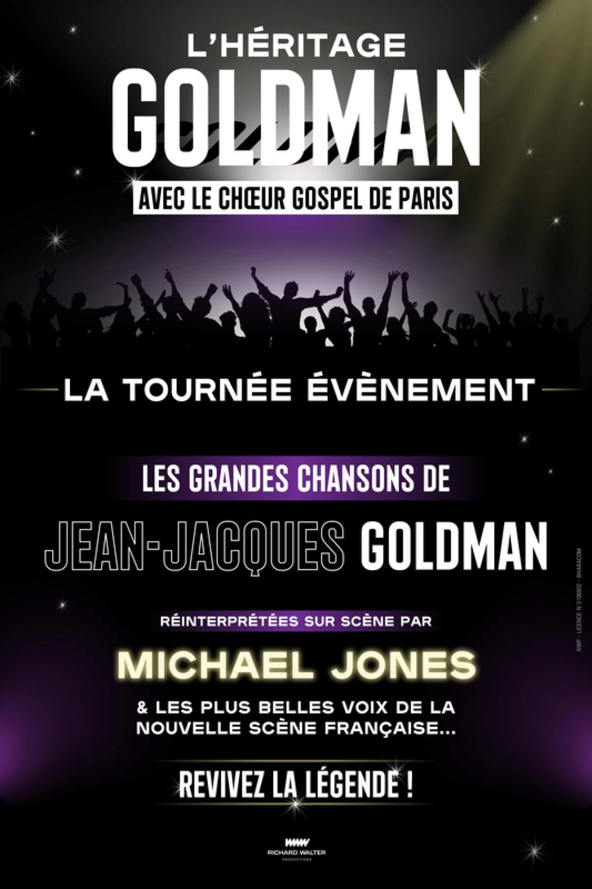 Heritage Goldman en Palais des Sports - Dome de Paris Tickets