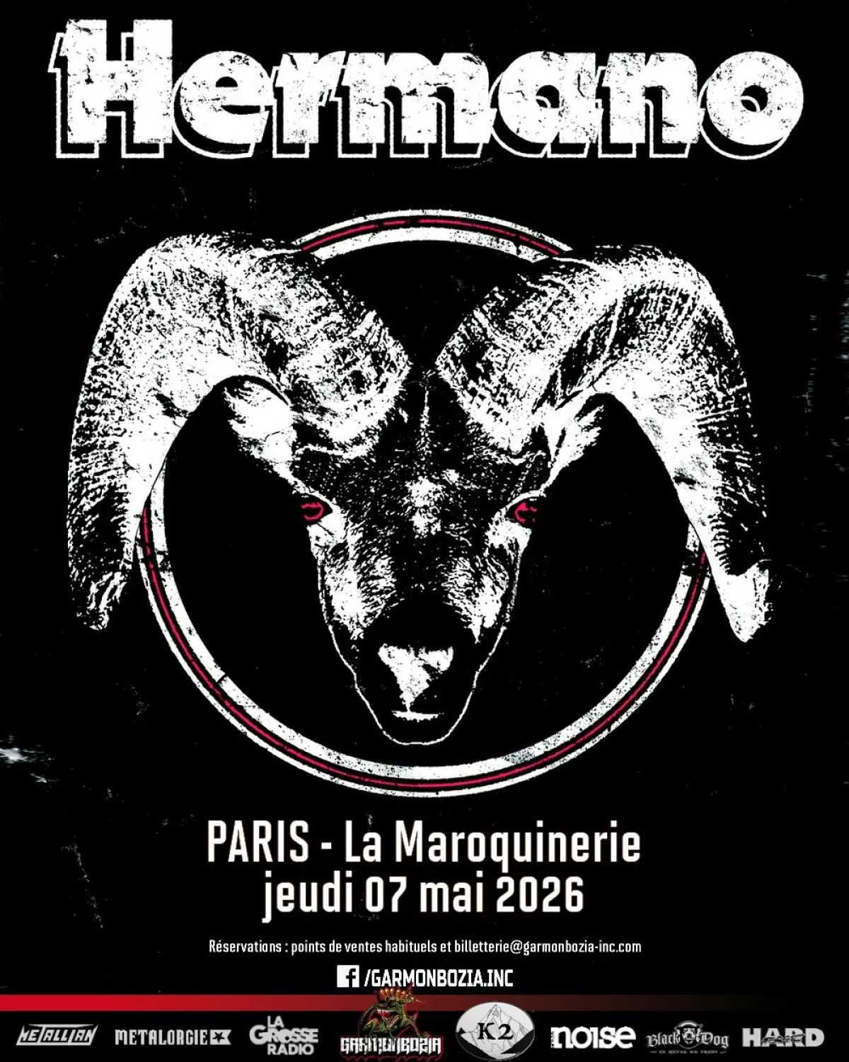 Billets Hermano (La Maroquinerie - Paris)