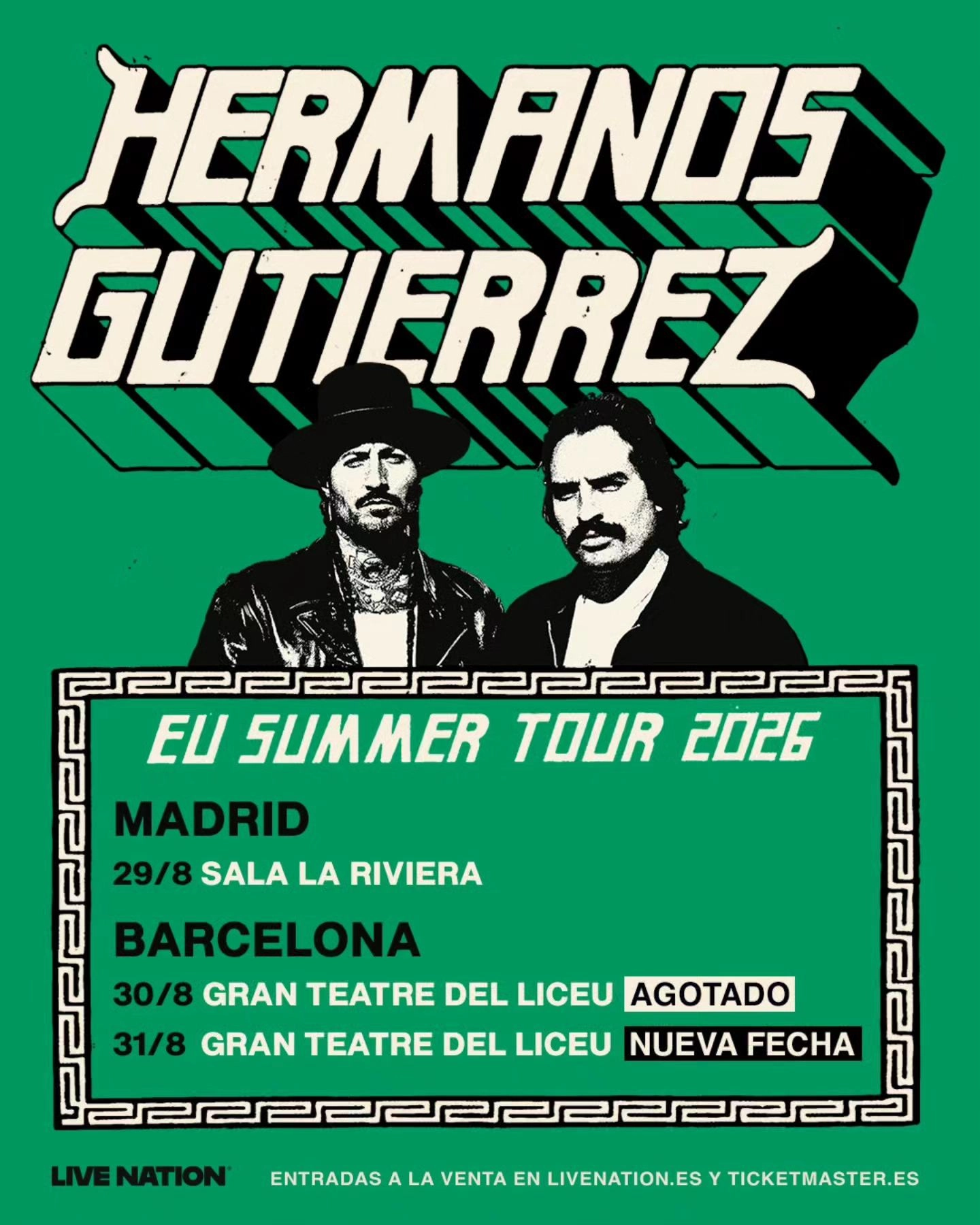 Billets Hermanos Gutierrez (Gran Teatre Del Liceu - Barcelone)