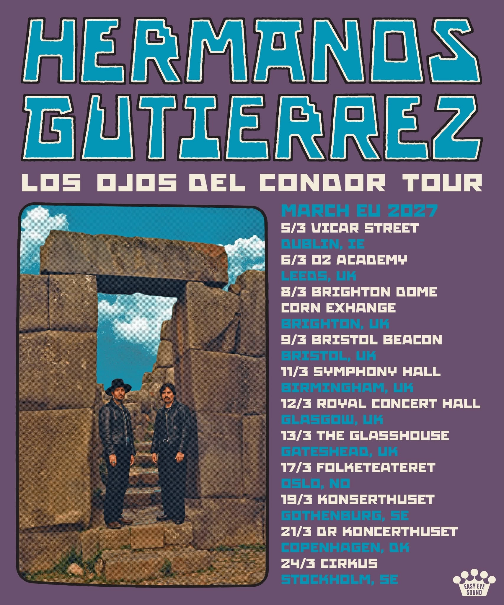 Hermanos Gutierrez at Symphony Hall Birmingham Tickets