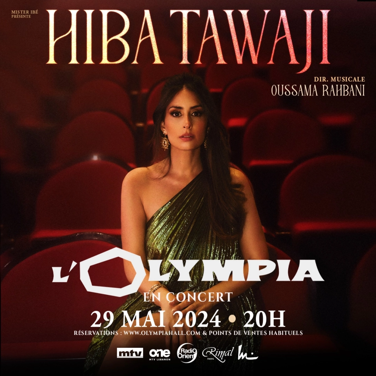 Hiba Tawaji al Olympia Tickets