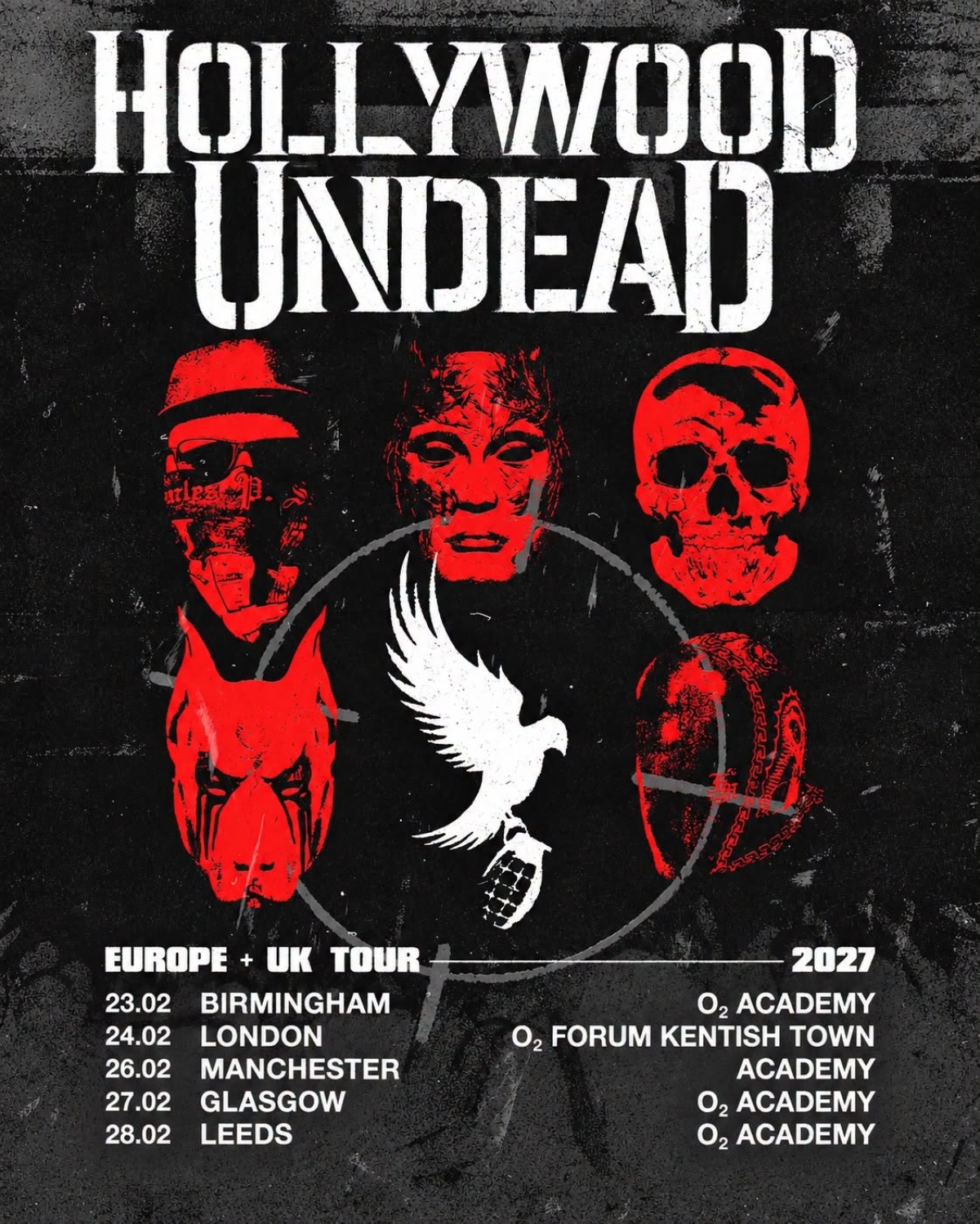 Hollywood Undead in der Manchester Academy Tickets