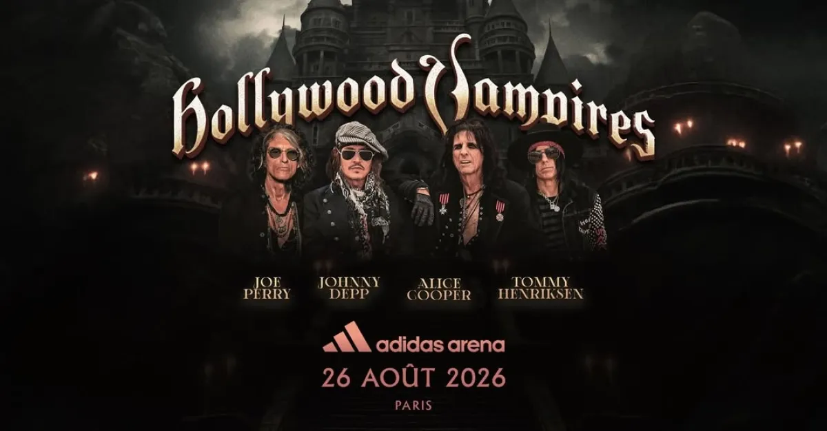 Billets Hollywood Vampires (Adidas Arena - Paris)