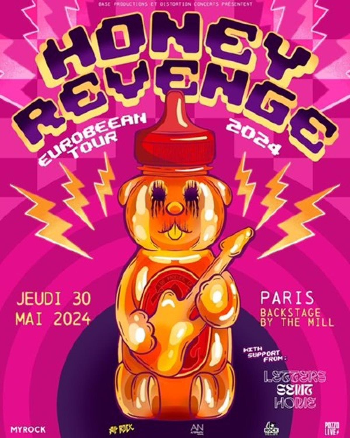 Billets Honey Revenge (O'Sullivans Backstage By The Mill - Paris)