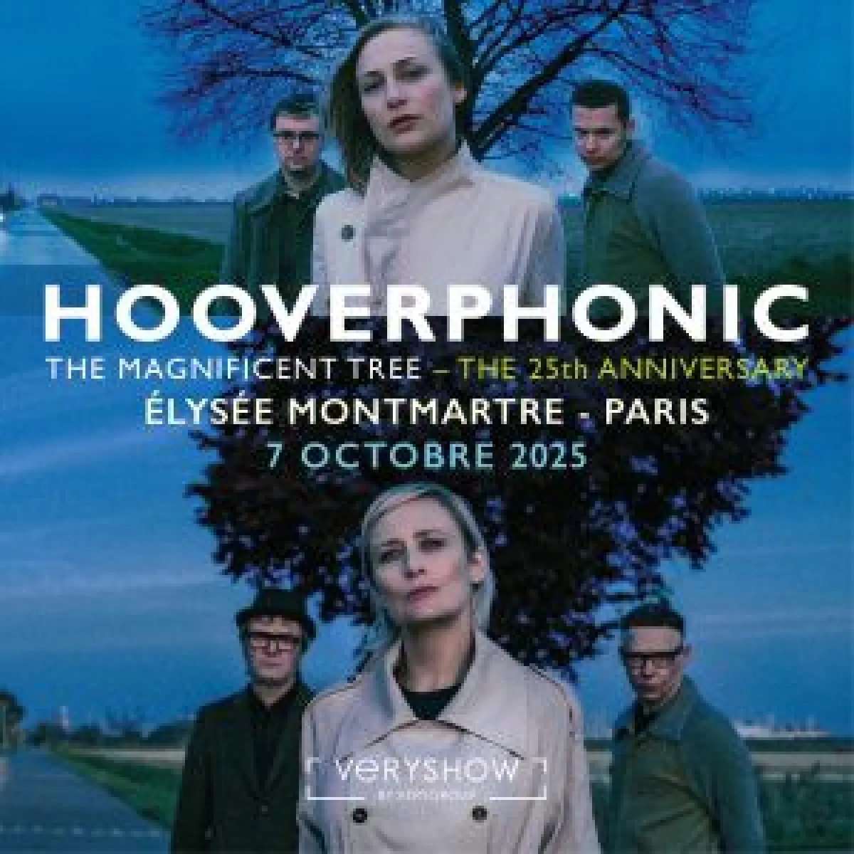 Billets Hooverphonic (Elysee Montmartre - Paris)