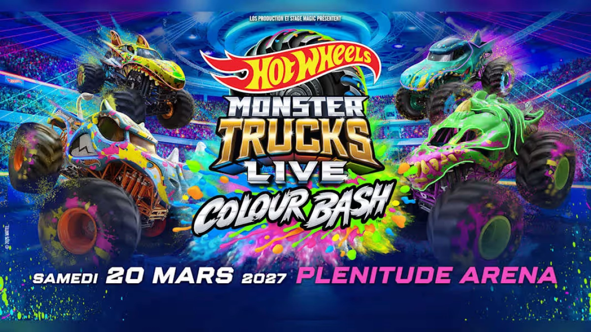 Billets Hot Wheels Monster Trucks (Plenitude Arena - Paris)