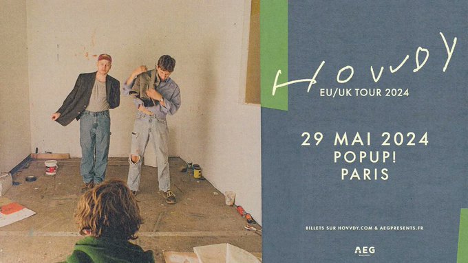 Hovvdy at Popup Paris Tickets