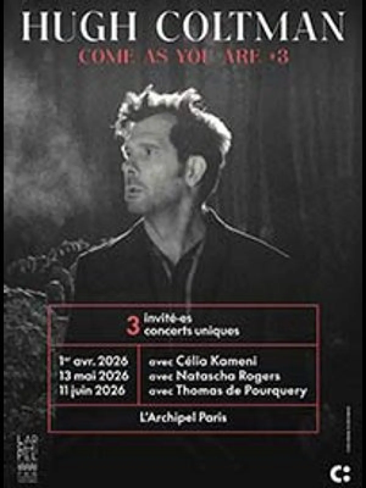 Billets Hugh Coltman (L'Archipel Paris - Paris)