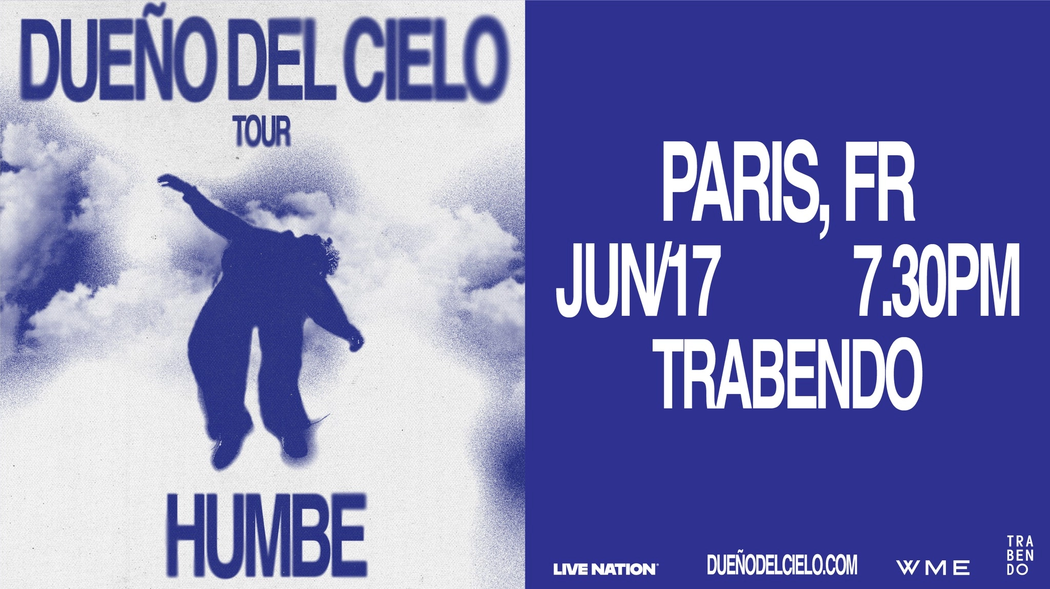 Billets Humbe (Le Trabendo - Paris)