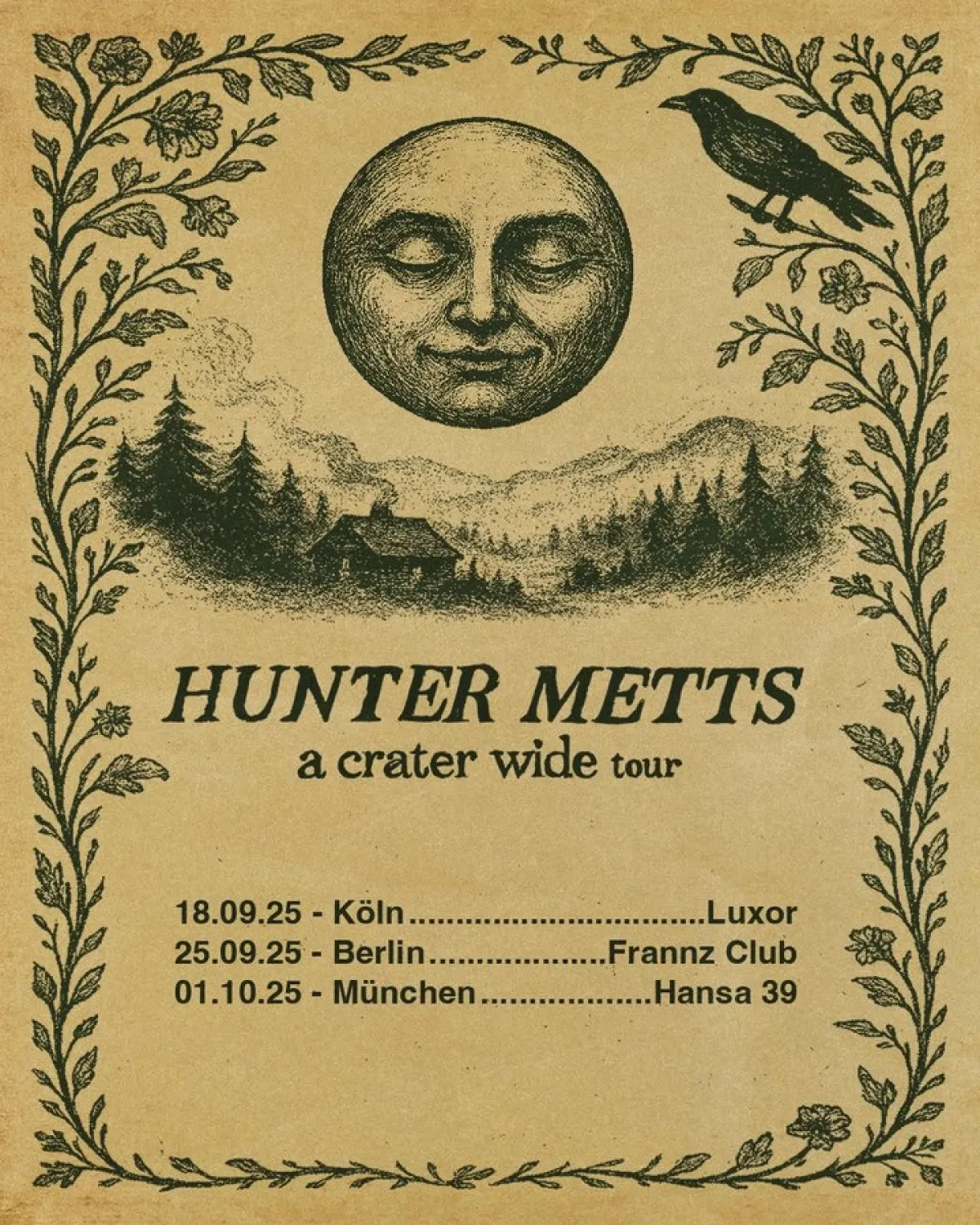 Hunter Metts at Luxor Cologne Tickets