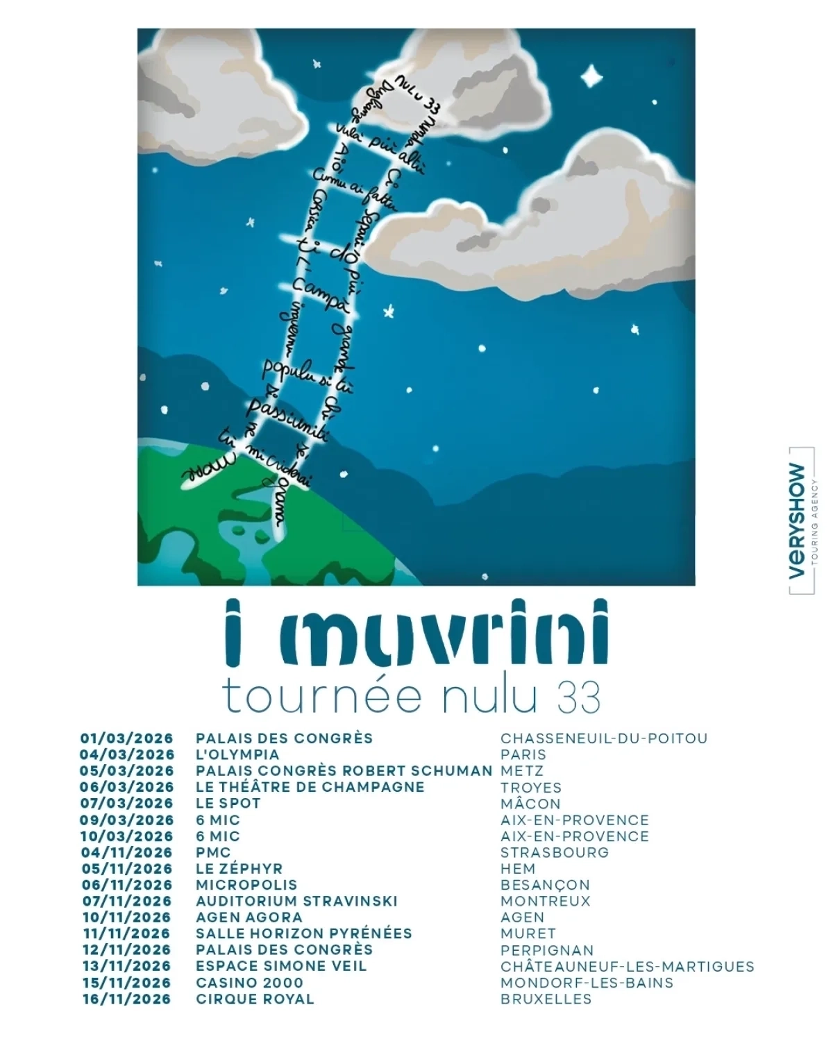 Billets I Muvrini (Le Zephyr Hem - Hem)