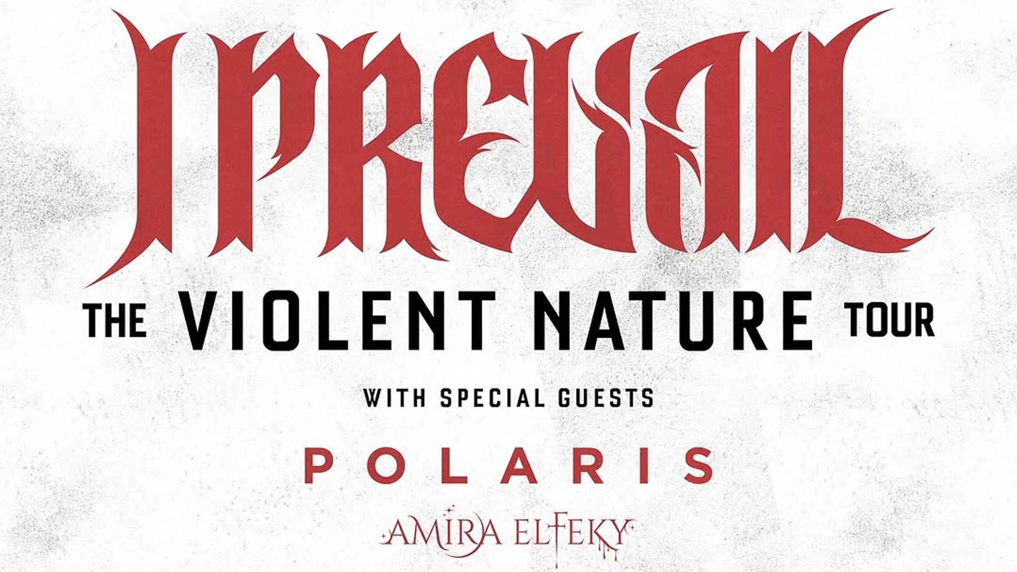 Billets I Prevail (Alexandra Palace - Londres)