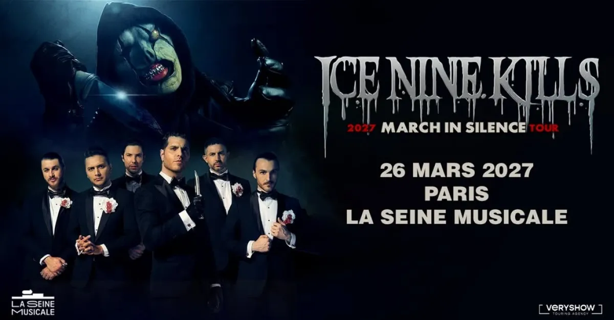 Ice Nine Kills at La Seine Musicale Tickets