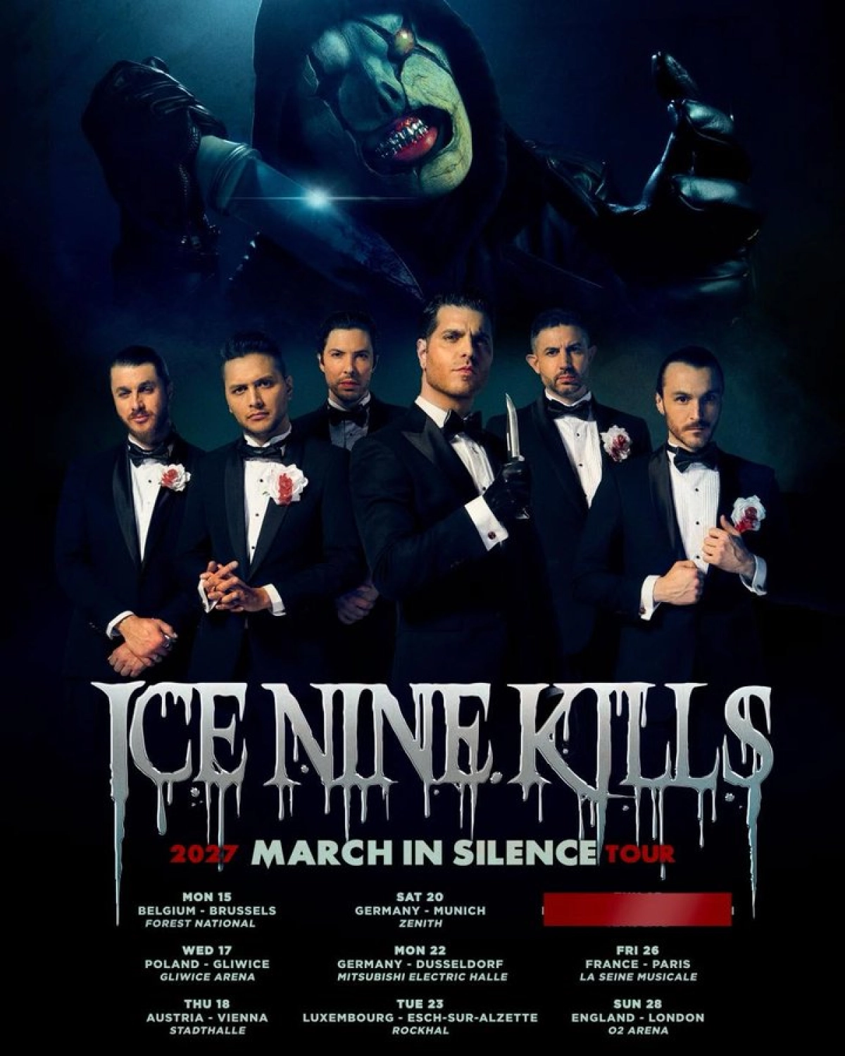 Ice Nine Kills at The O2 Arena Tickets