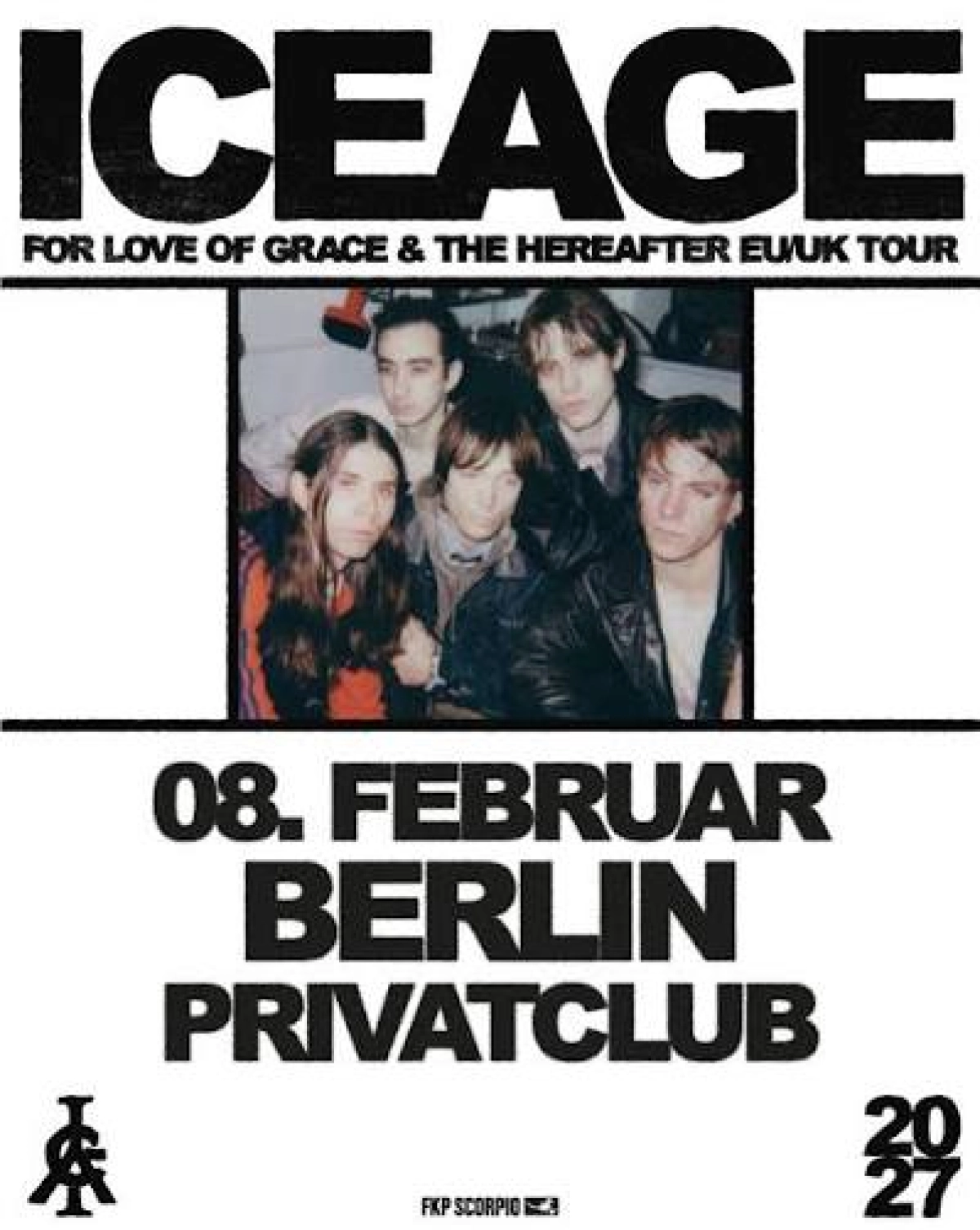 Iceage en Privatclub Tickets
