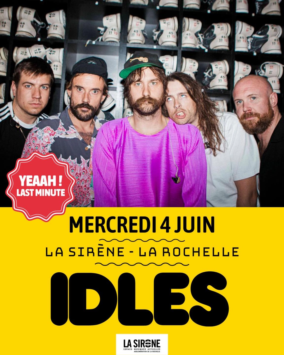 Idles at La Sirene Tickets