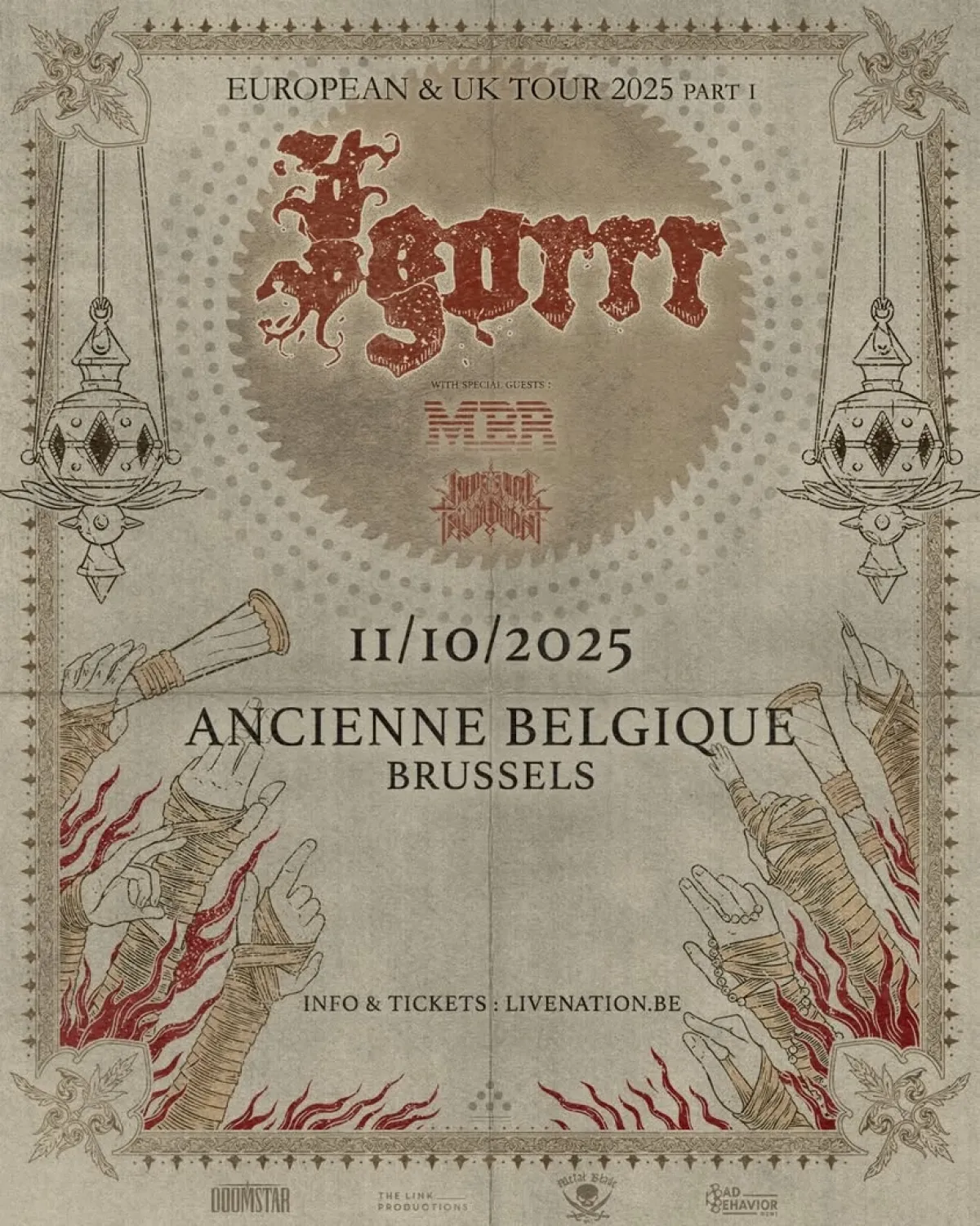 Billets Igorrr (Ancienne Belgique - Bruxelles)