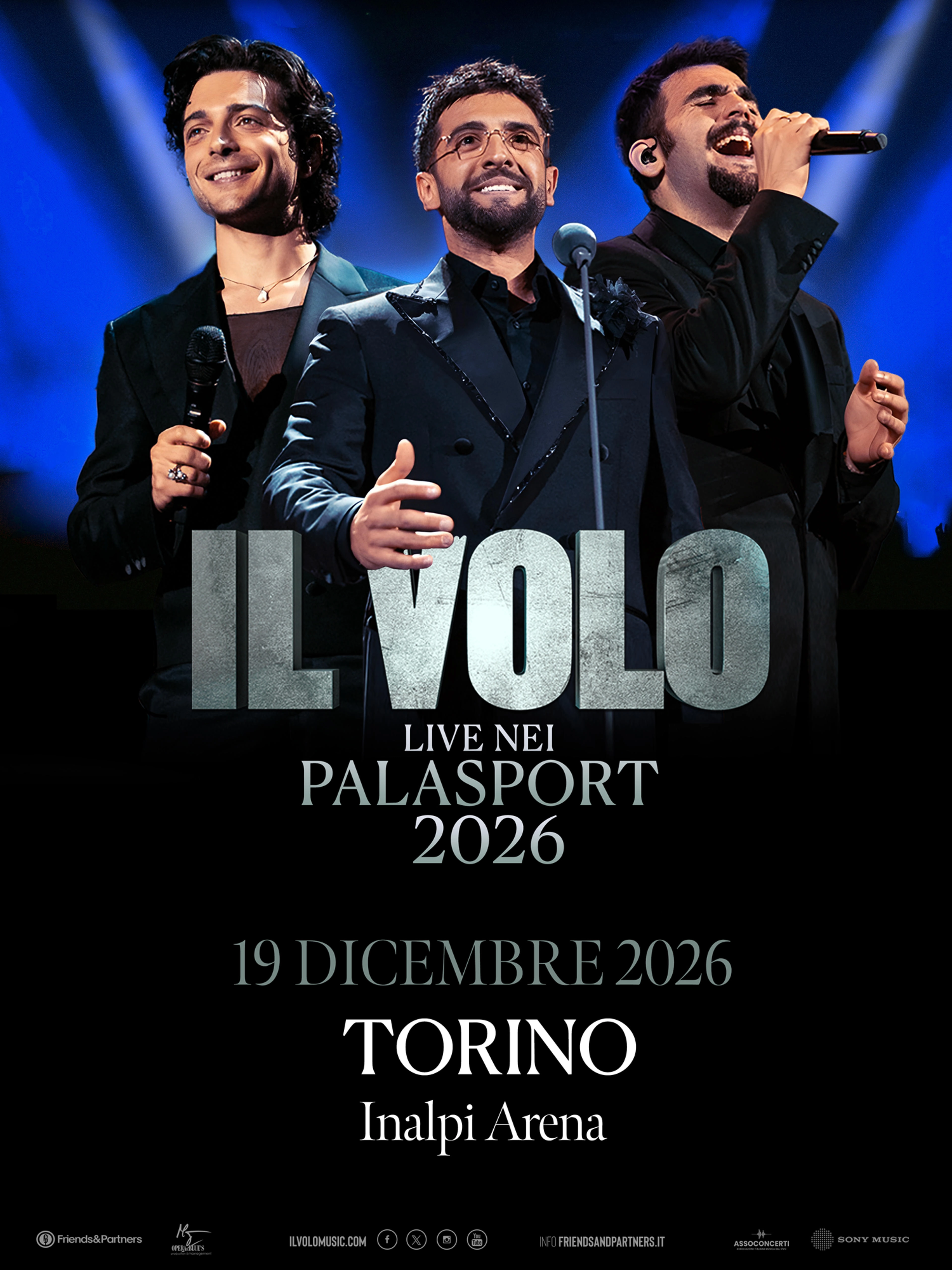 Il Volo al Inalpi Arena Tickets