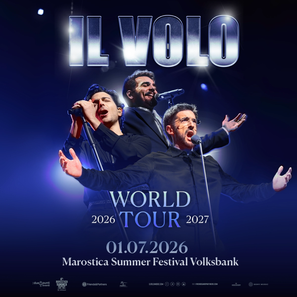 Il Volo en Piazza Castello Marostica Tickets